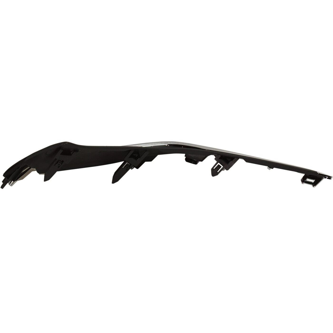 Bumper Trims For Lexus 21-22 ES250 Base Front Left Right Black And Chrome Trim