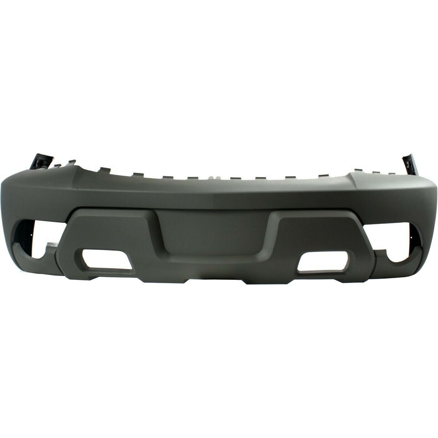 Front Bumper Cover For 2002 Chevrolet Avalanche 1500 W/ Fog Lamp Holes Textured
