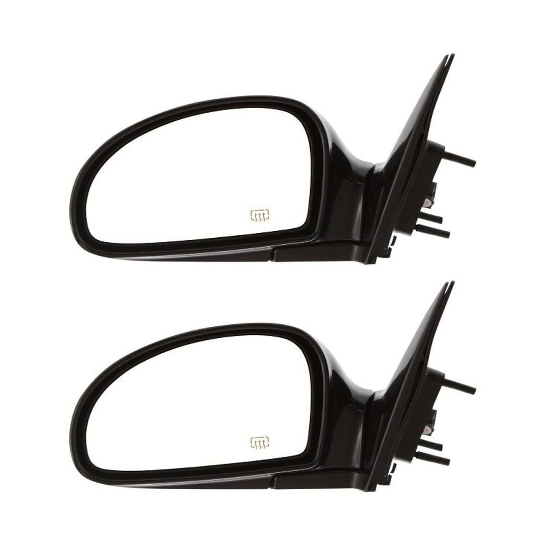 2 Sets Of - Power Mirror For Kia Spectra Kia Spectra5 Left Heated Paintable Manual