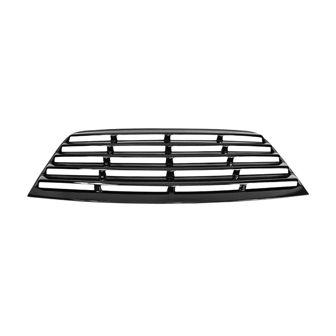 For 08-23 Dodge Challenger Gloss Black Rear Window Louver Rain Cover Shade ABS