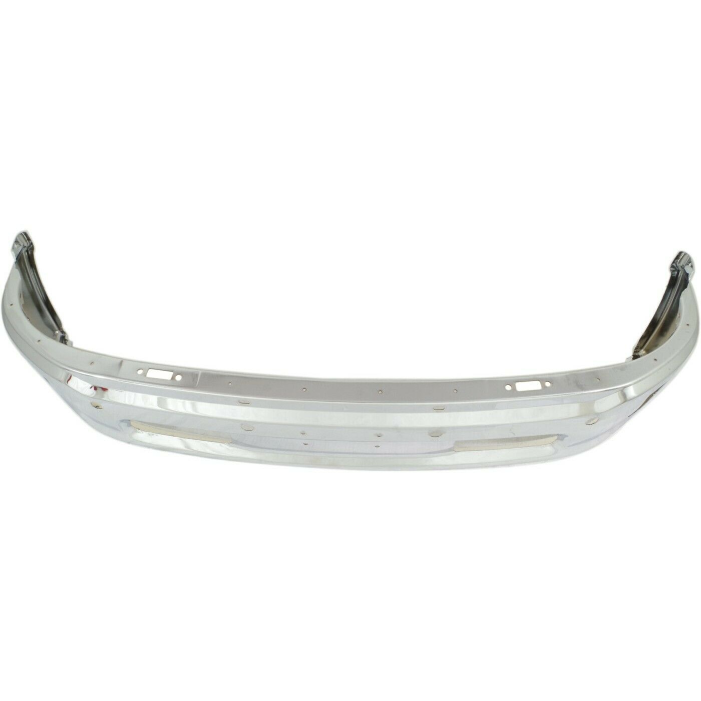 Chrome Steel Front Bumper Face Bar For 1500 1500 Classic W/ Fog & Park Ast