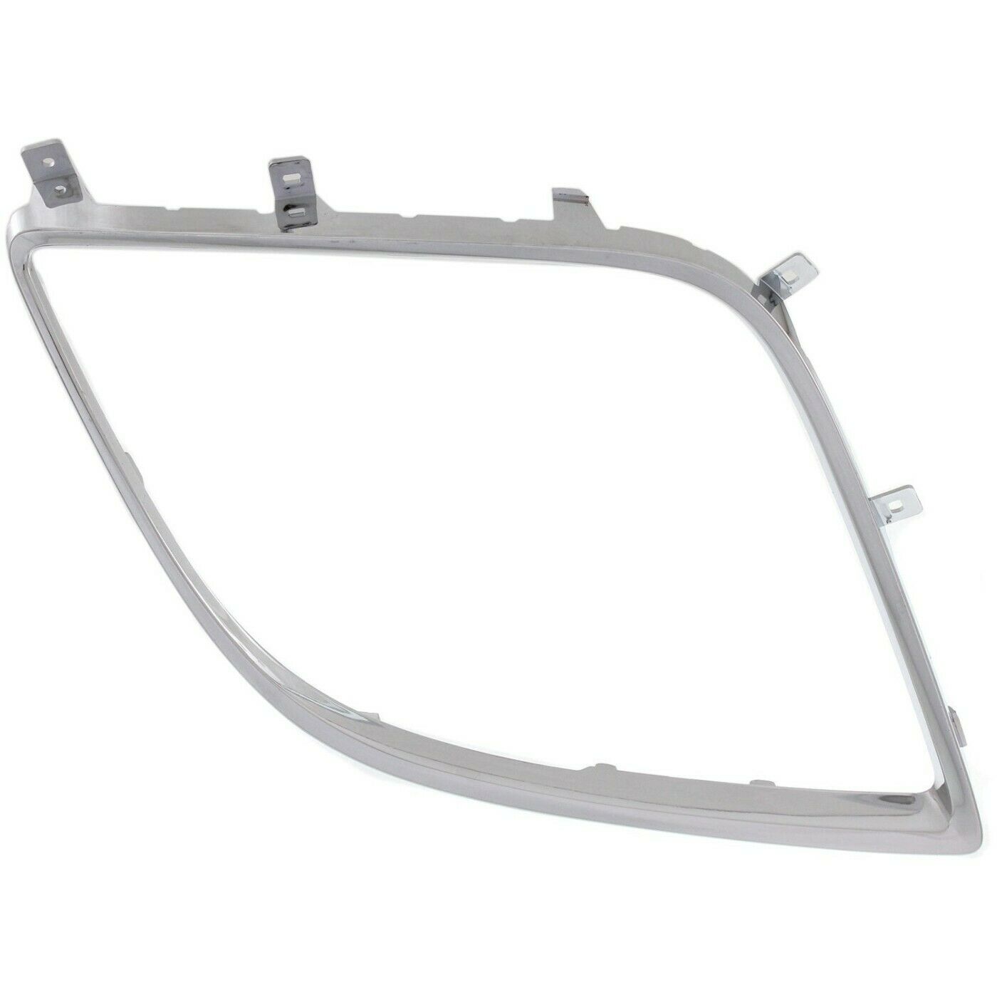 Fog Light Trim Set For 10-12 Mazda CX-7 Sport Utility Left & Right Chrome 2Pc
