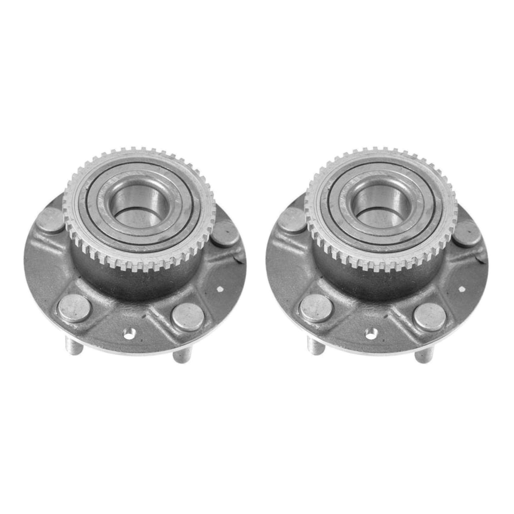 Rear Wheel Hub & Bearing Pair For Ford Probe Mazda 626 MX-6 626 W/o ABS Brakes