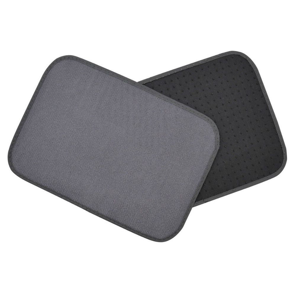 Auto Floor Mats For 95-17 A6 Car Carpet W/Heelpad Medium Gray Set Front & Rear