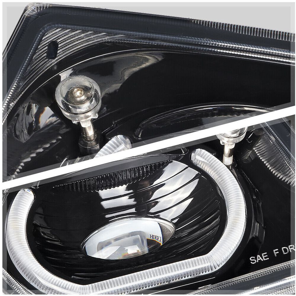 For 04-18 VNL Base A86536-KB200YAHLF Lack {DUAL Led U-HALO} Projector Fog Light