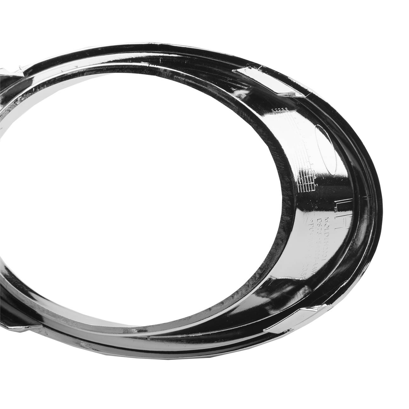 10 Sets Of - Front Left Chrome Fog Light Bezel Trim Ring For 13-16 Fusion Sedan