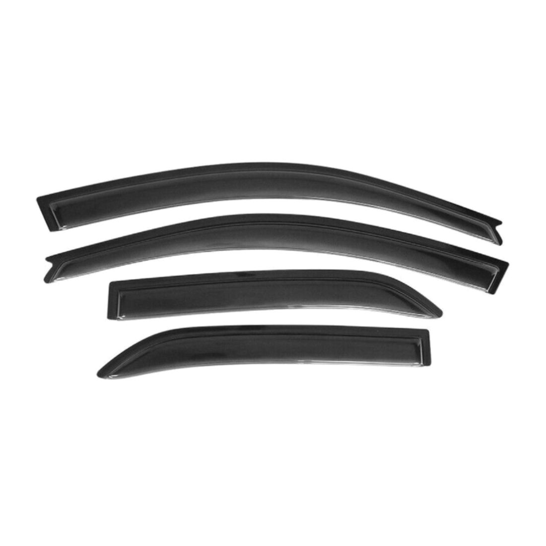 For Mitsubishi 02-07 Lancer Sedan Acrylic Window Visors Rain Sun Guard Deflector