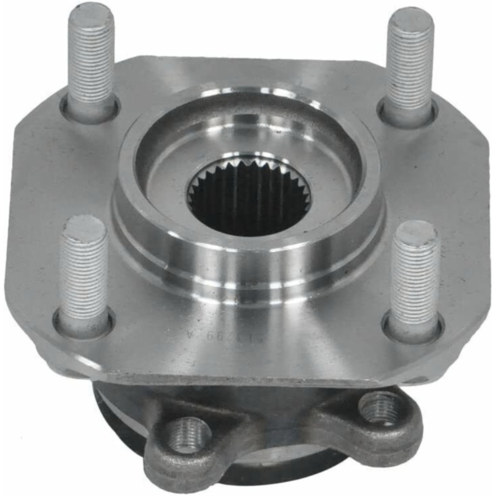 Front Wheel Hub & Bearing Assembly Pair For Nissan 07-12 Sentra Sedan 2.0L 4 Lug