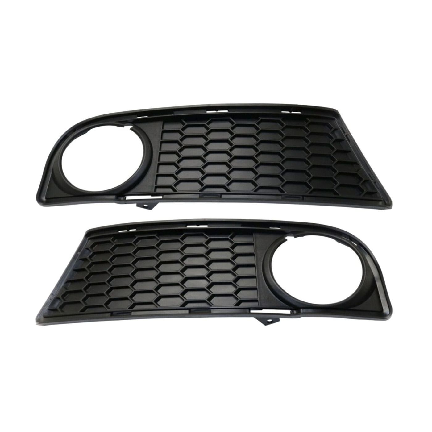 Fog Light Trim Set Of 2 For 08-13 128i Base Black Left & Right Side W/ M Pkg