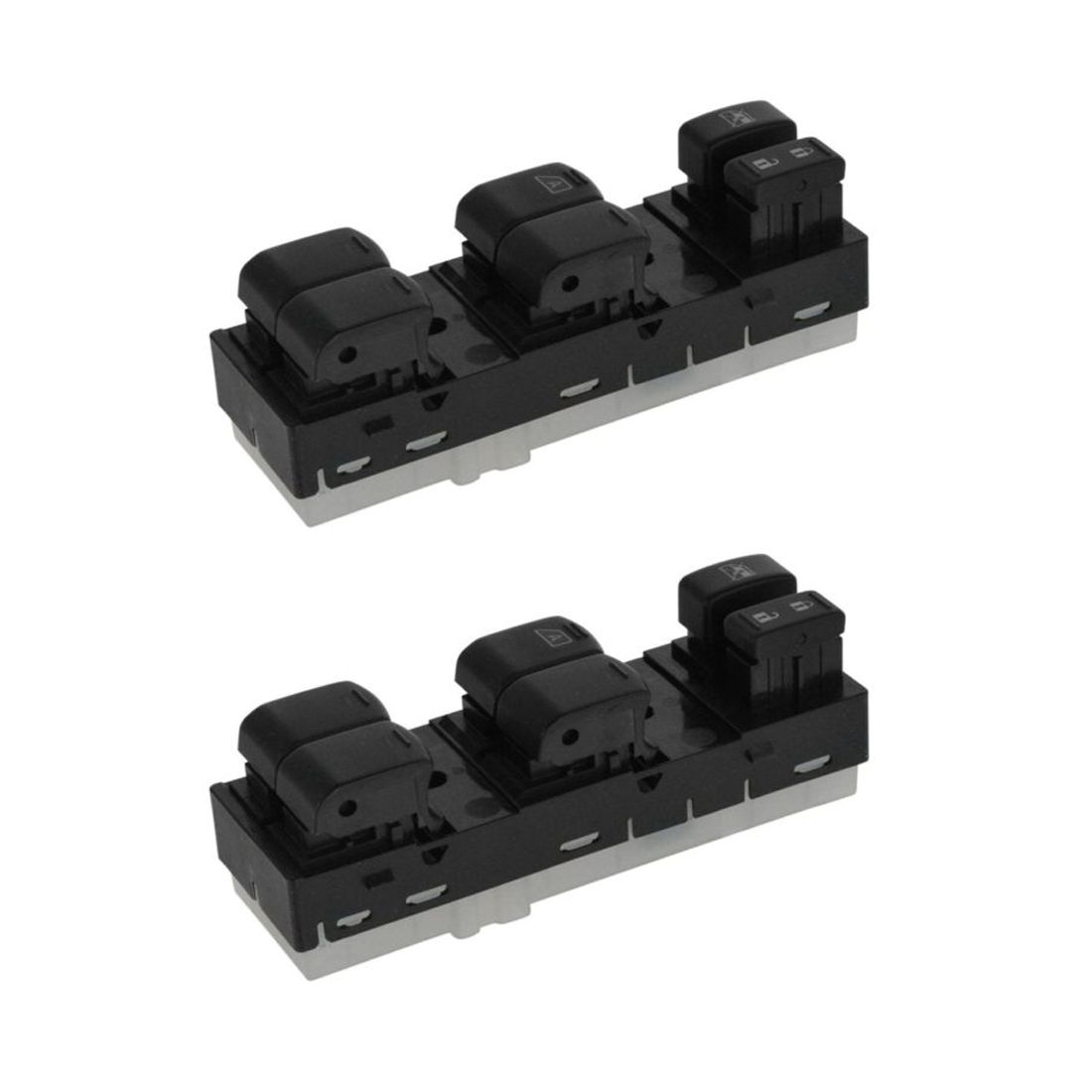 2 Sets Of - Switch Master Power Window Front LH Left Driver For Nissan 2007-2010