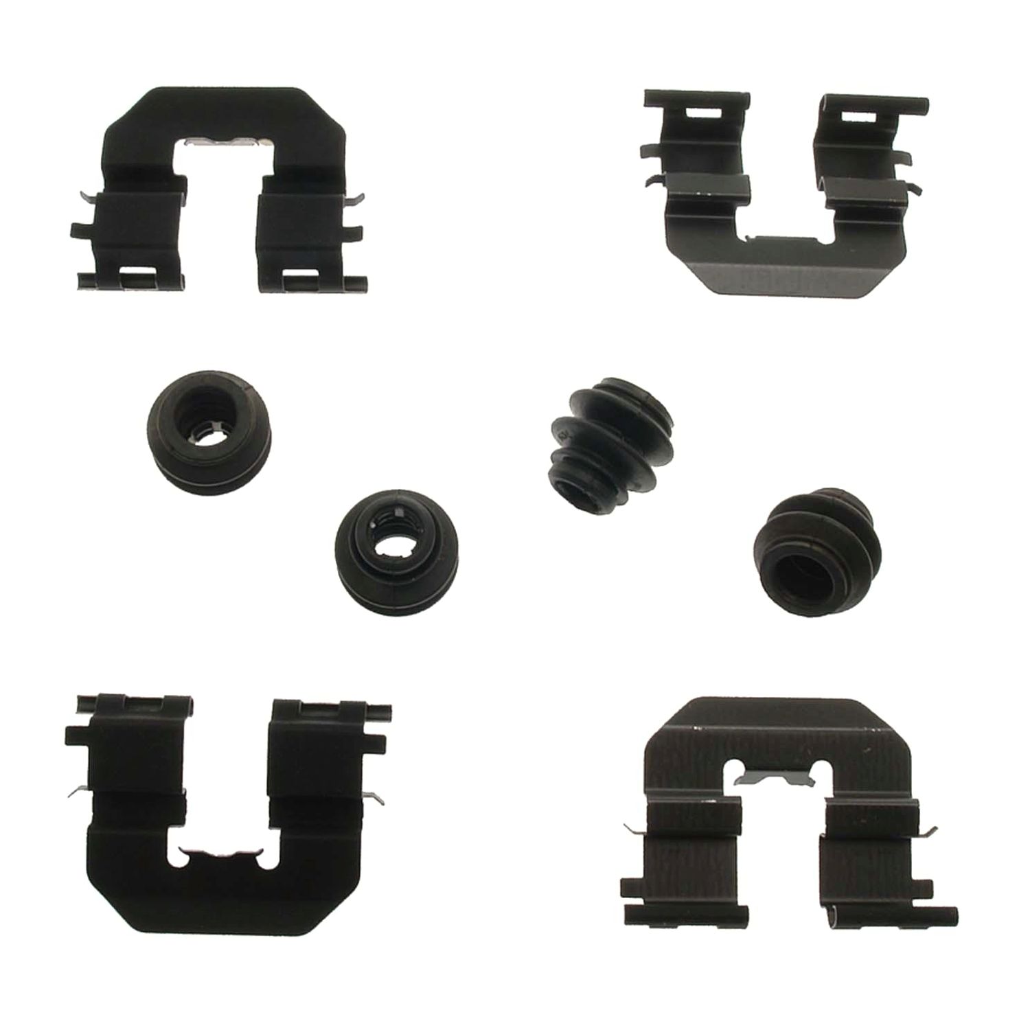 2 Sets Of - For 2013-2015 Hyundai Sonata Hybrid Limited Sedan Disc Brake Hardware Kit