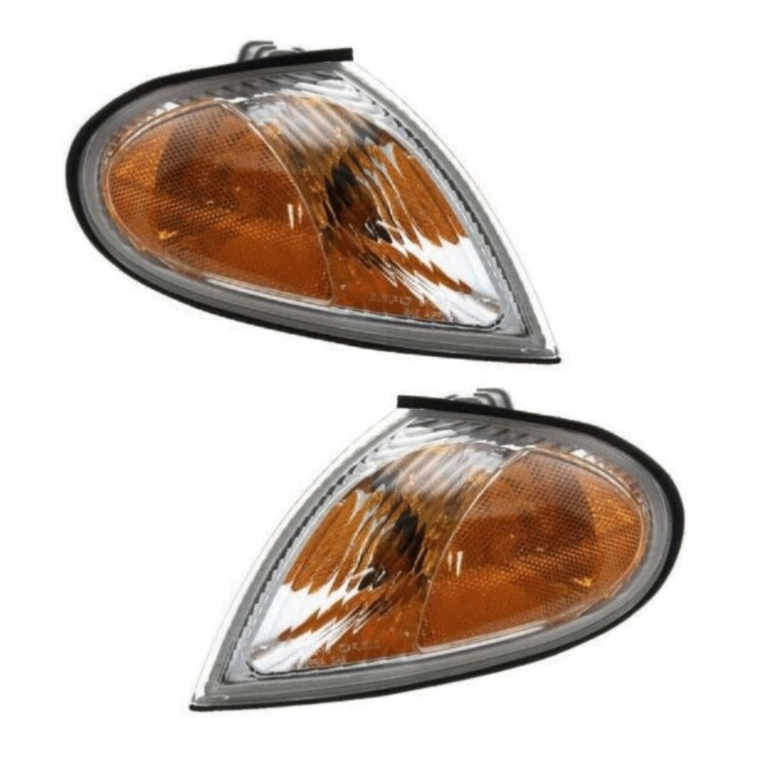 Corner Light For Hyundai 1999-2000 Elantra Set Of 2 LH RH Incandescent W/ Bulbs
