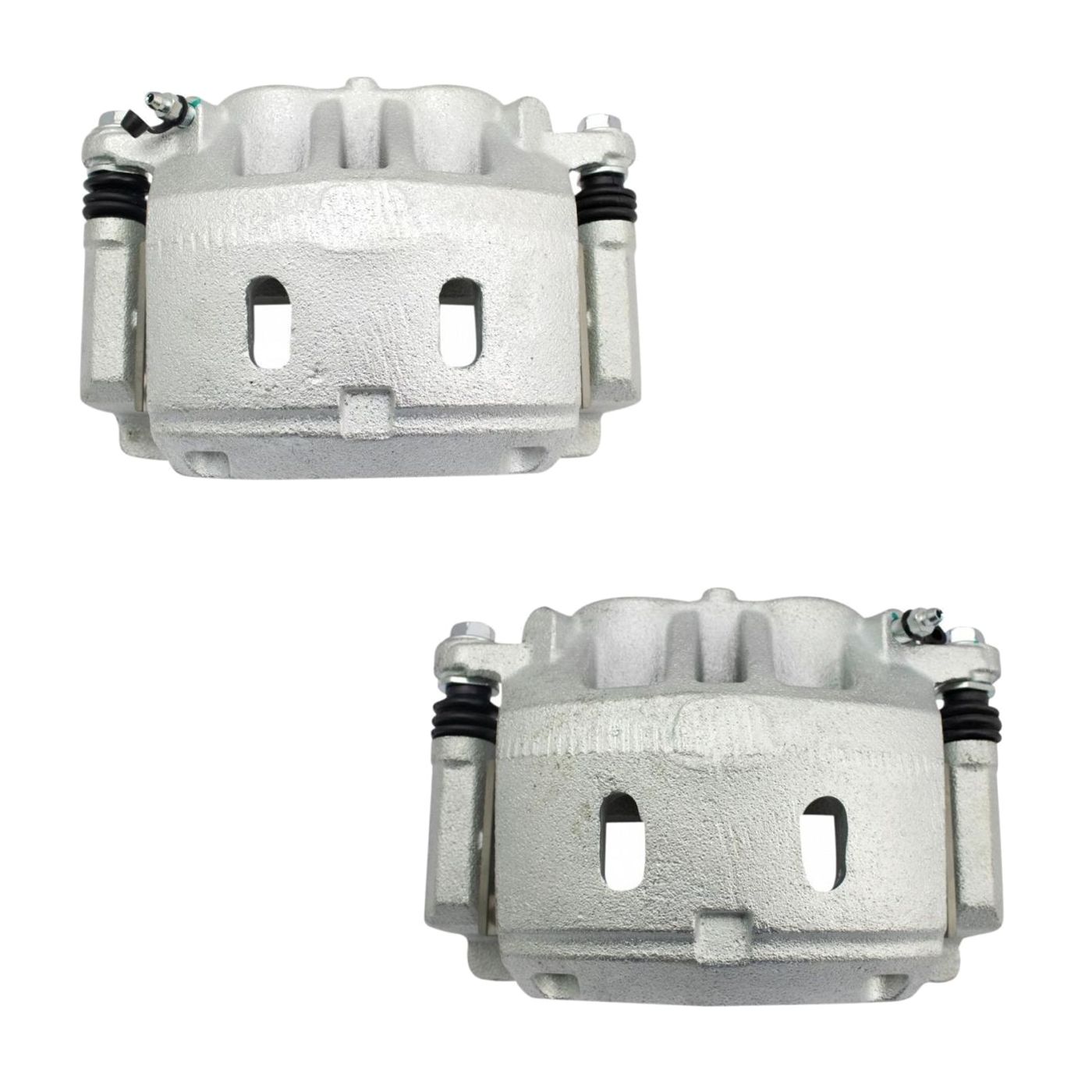 For 06-13 QX56 Sport Utility Front Brake Caliper With Bracket & Hardware Pair