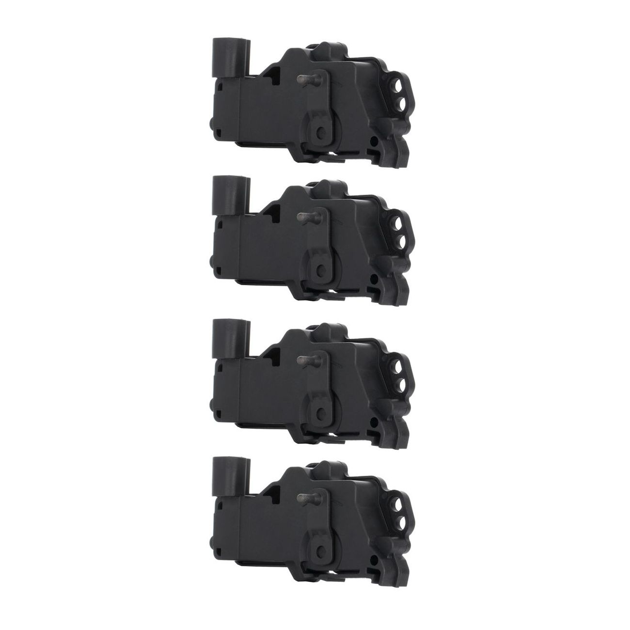 4 PCS - Door Lock Actuator Front + Rear Passenger Side For Ford Lincoln Mercury