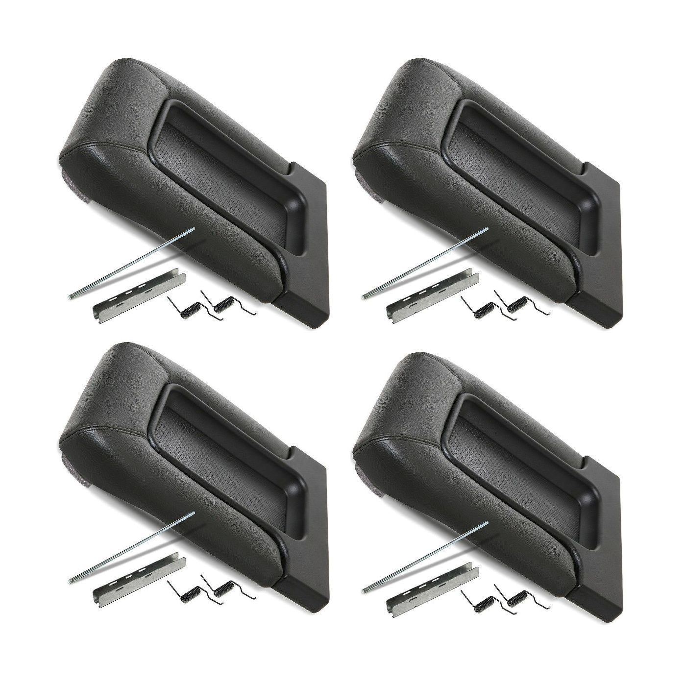 4 Sets Of - Center Console For Cadillac Chevrolet GMC 19127364 Lid Armrest Latch