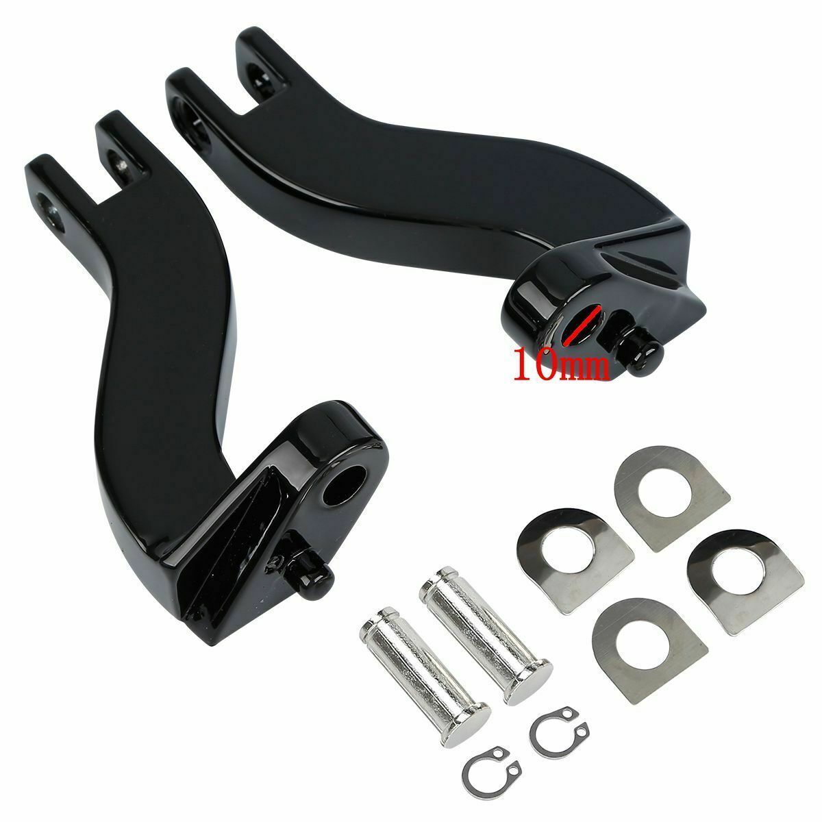 Rear Passenger Footpegs Peg For 1993-2022 Harley-Davidson