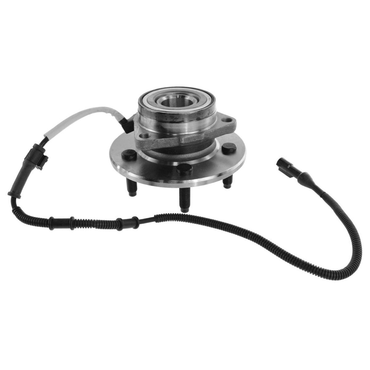Front 5 Lug Wheel Bearing & Hub Axle Shaft Kit For 00-04 Ford F150 4WD 4WABS