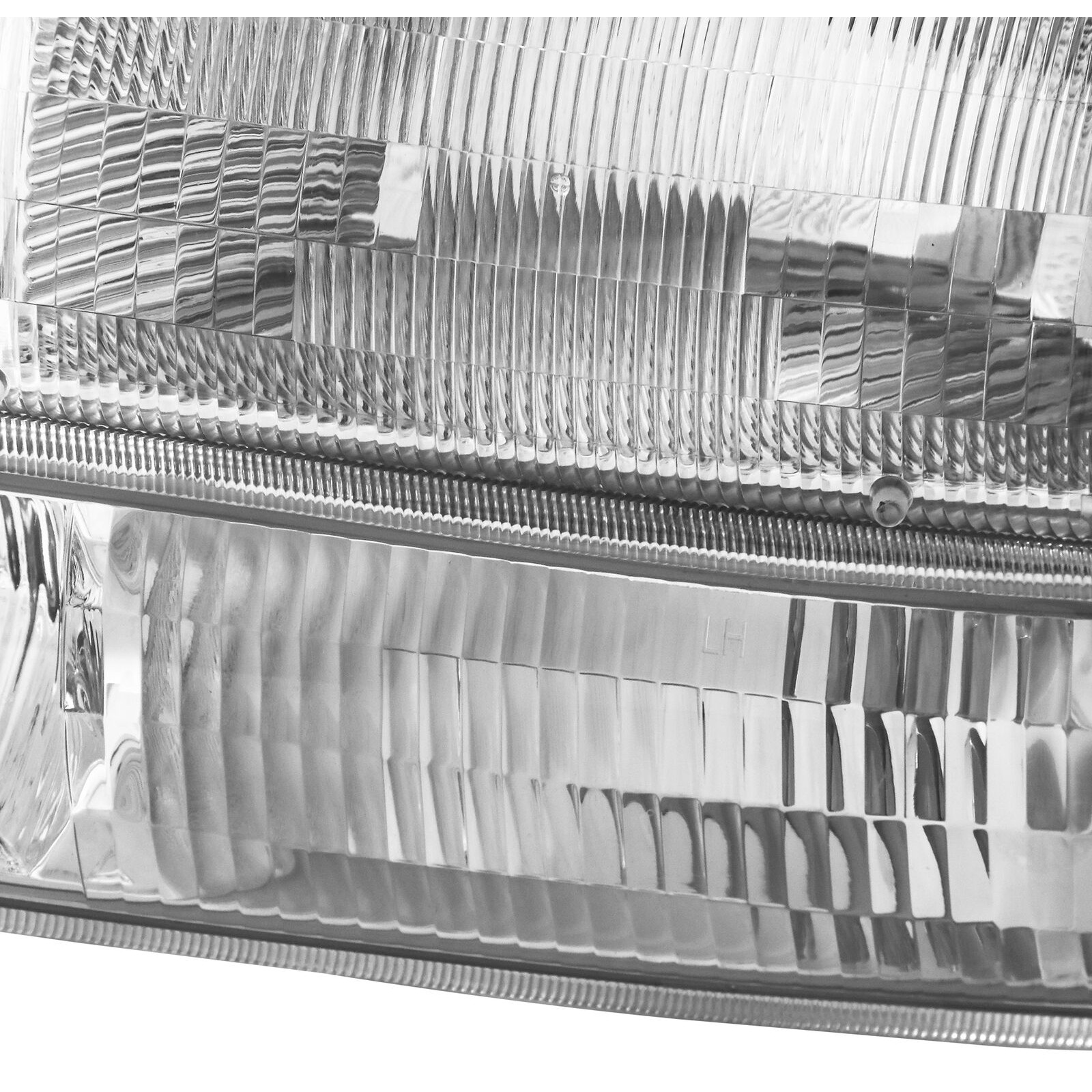 Chrome Headlight Front Lamps LH & For Chevy 99-02 Chevy Silverado 00-06 Suburban