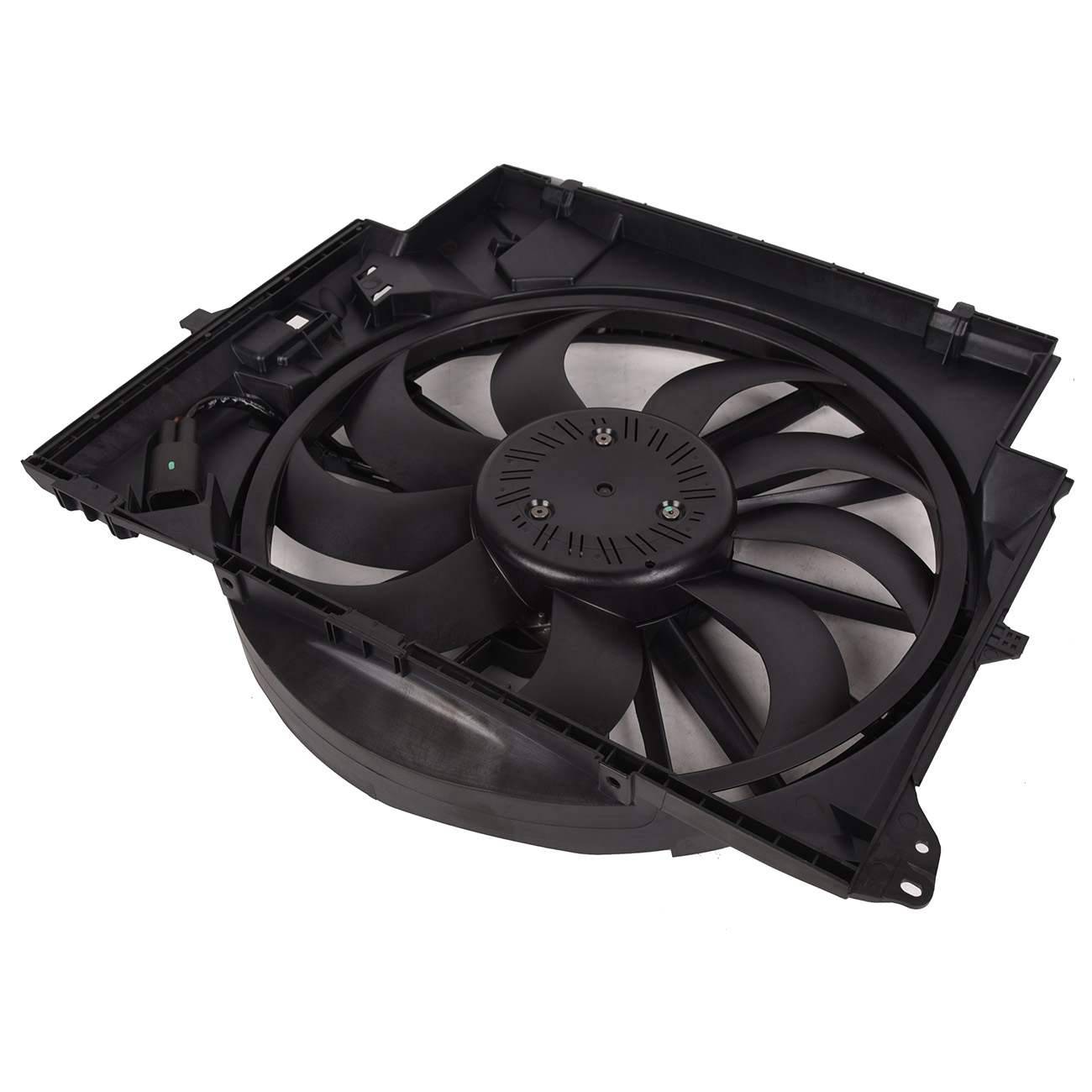 Radiator Cooling Fan Assembly For 2007-2016 135 335 X1 Z4 XDrive 17427545366