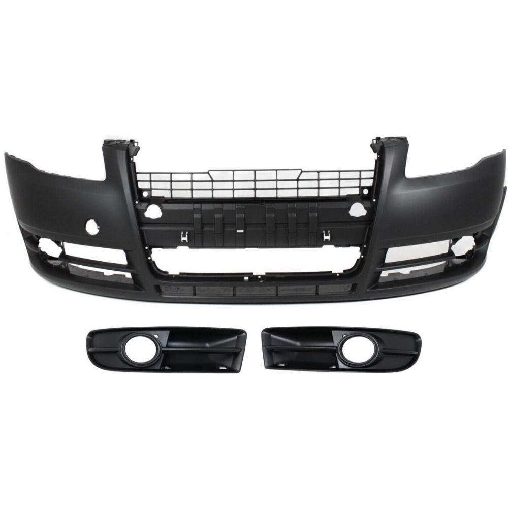 For Audi 05-08 A4 05-08 A4 Quattro 07-08 S4 Set Of 3 Bumper Covers Fascias