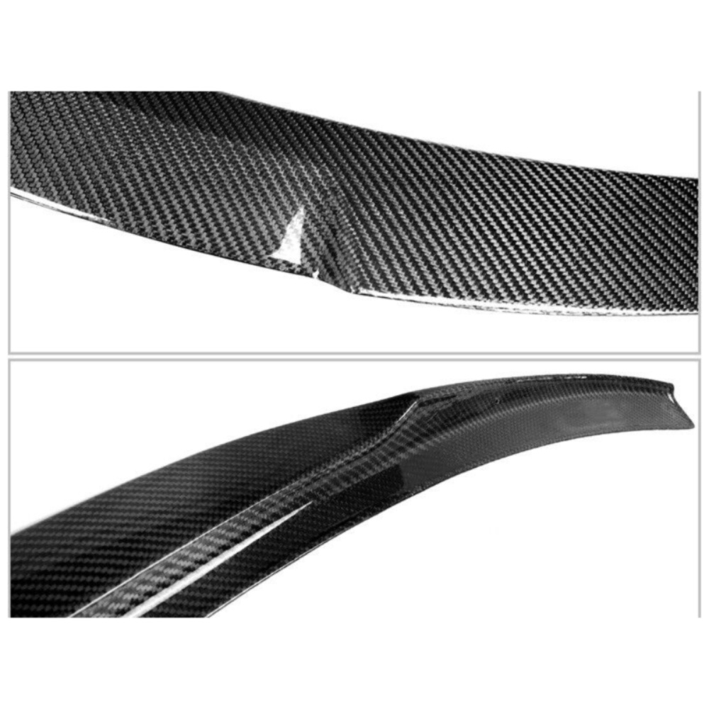 For 2021 BMW M3 Sedan G80 M4 Style Carbon Fiber Rear Trunk Spoiler Wing