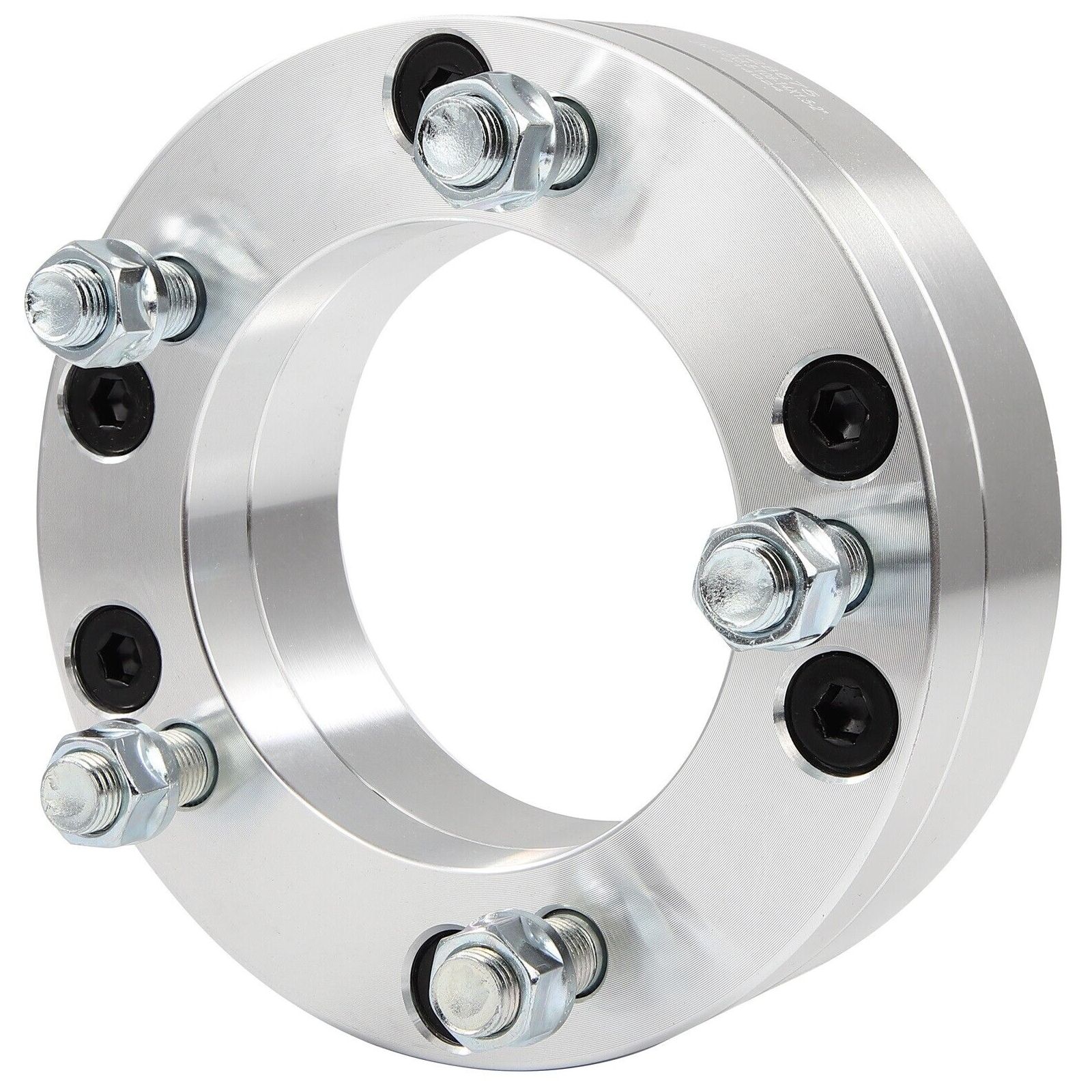 For 99-23 Silverado 1500 Set 4 6X5.5 To 5X5.5 Wheel Adapters 2" 14X1.5 108Mm