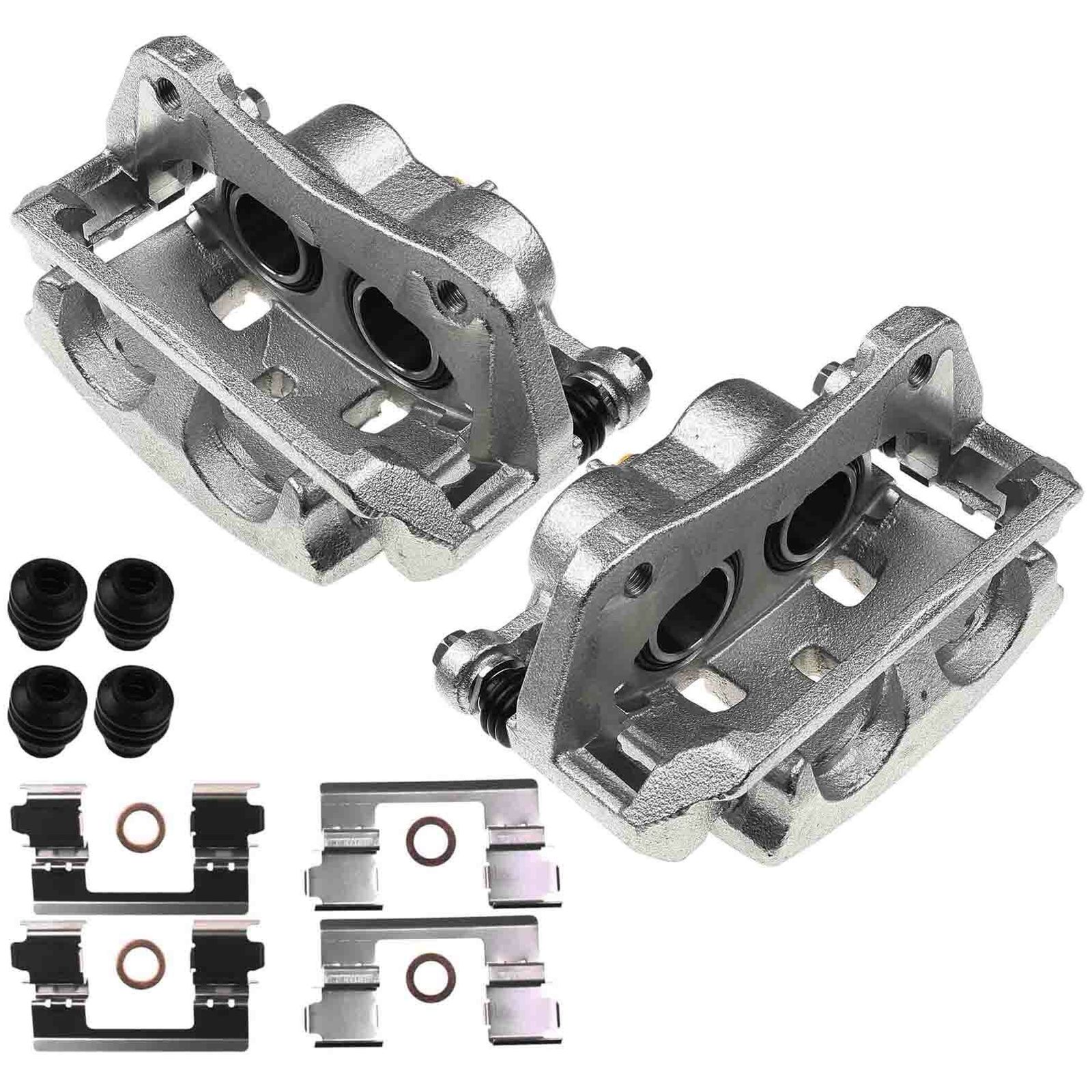 2x Disc Brake Caliper For Acura MDX 14-19 Honda Pilot Ridgeline 3.5L Front Side