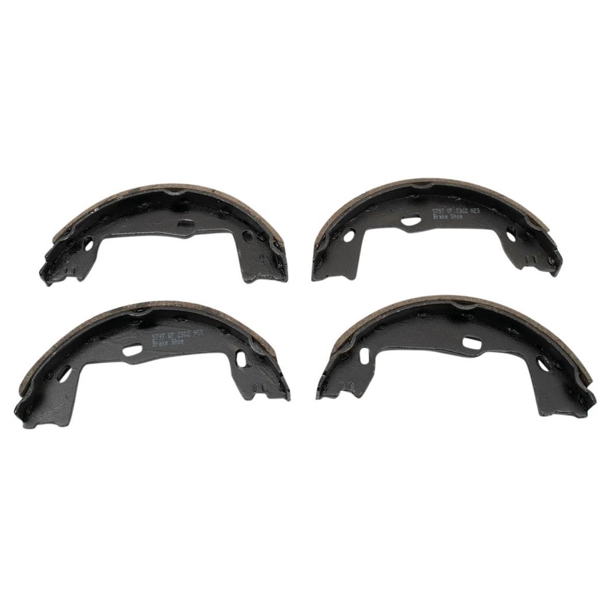 For 2002-2004 Mercedes-Benz SLK32 AMG Base Convertible Parking Brake Shoe Set