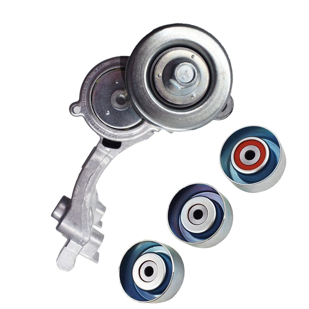 For Toyota 2005-2015 Toyota Tacoma Tundra 4.0 V6 Drive Belt Tensioner & 3 Pulley
