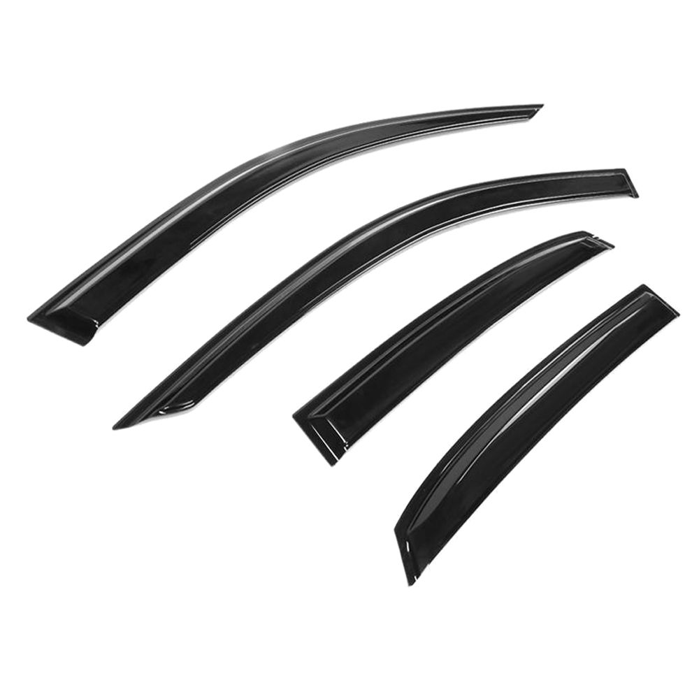 Fits 13-19 Audi A3 S3 RS3 Sedan Window Visors Acrylic Wind Deflector 4Pc Set