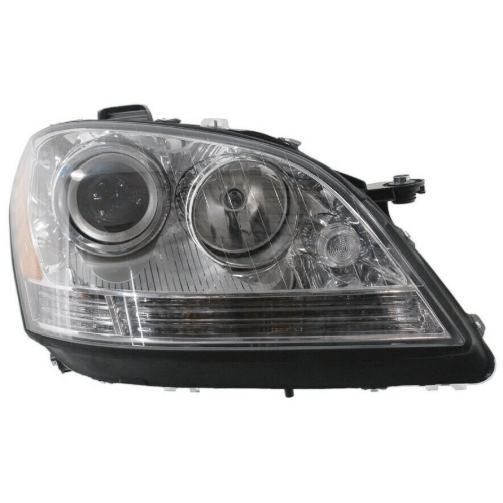 Halogen Headlight Set For 2006-2007 Mercedes Benz ML500 W/ Bulb(s) Pair