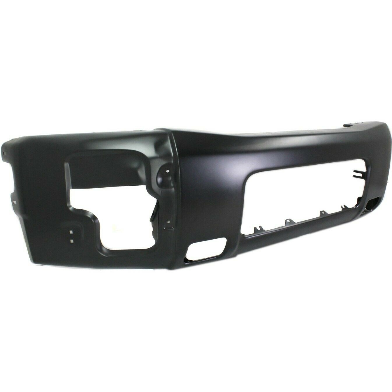 Front Bumper For 2008-2015 Nissan Titan Painted Black Steel