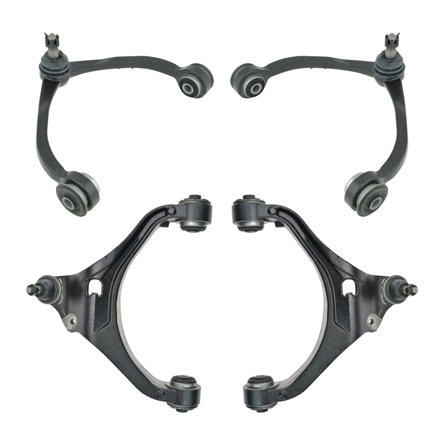 For 07 Raider SE Front Upper Lowe Control Arm Ball Joint Left Right Kit Set 4pc