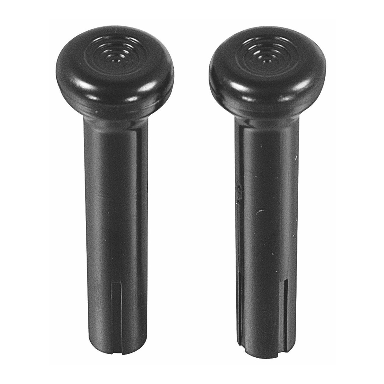 2 Sets Of - Black Plastic Door Lock Knob Set 1968-1973 GTO Chevelle 442 Skylark