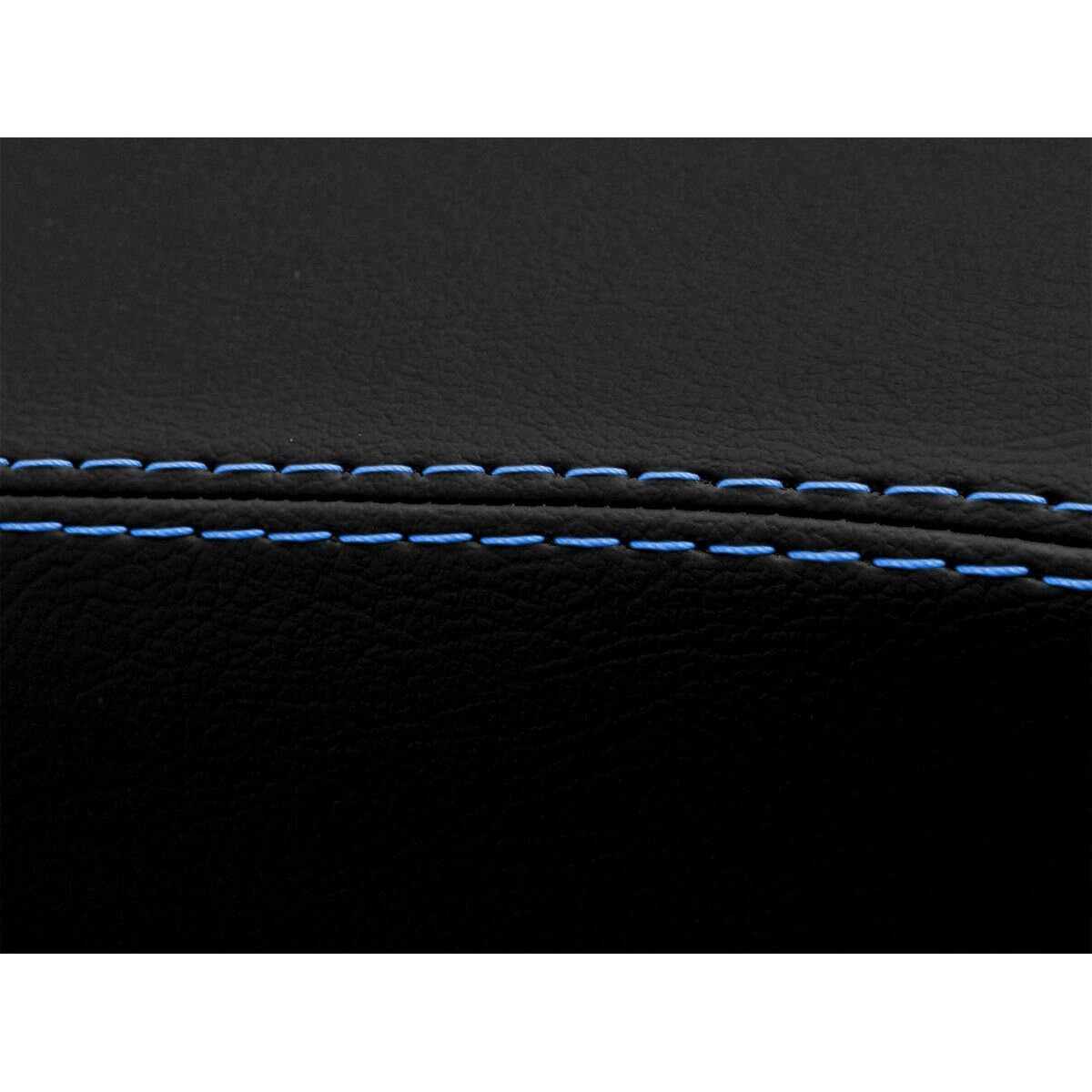 Console Lid Armrest Cover Leather For Dodge 2000-2005 Neon Sedan Blue Stitch