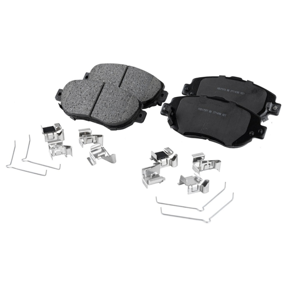 Front And Rear Ceramic Brake Pad Set For 2001-2003 Lexus IS300 Base Sedan