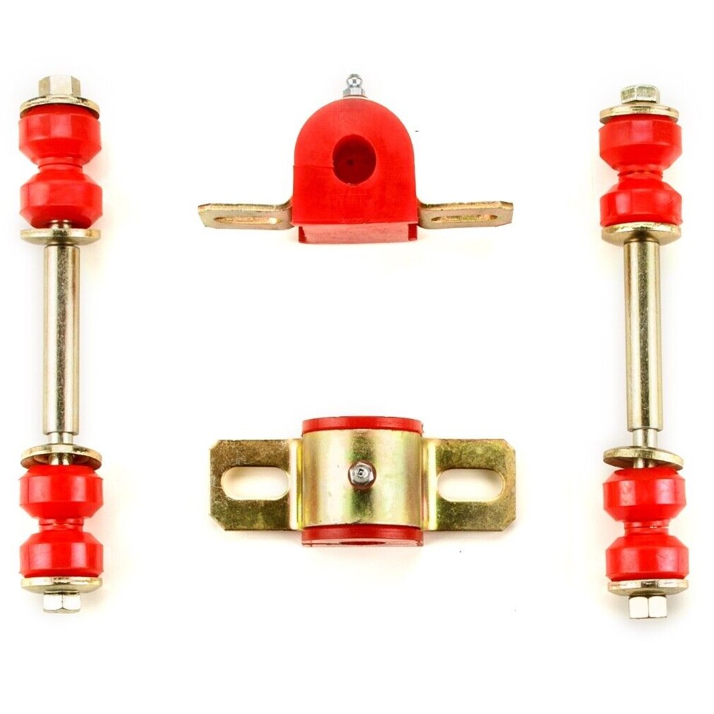 Red Poly Front End Suspension Rebuild Kit For 71-72 Chevrolet Monte Carlo Base