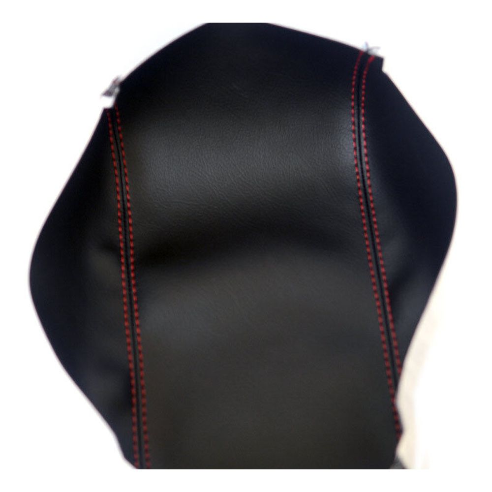 Center Console Armrest Leather Synthetic Cover For 2013-2017 Mazda 6 Red Stitch