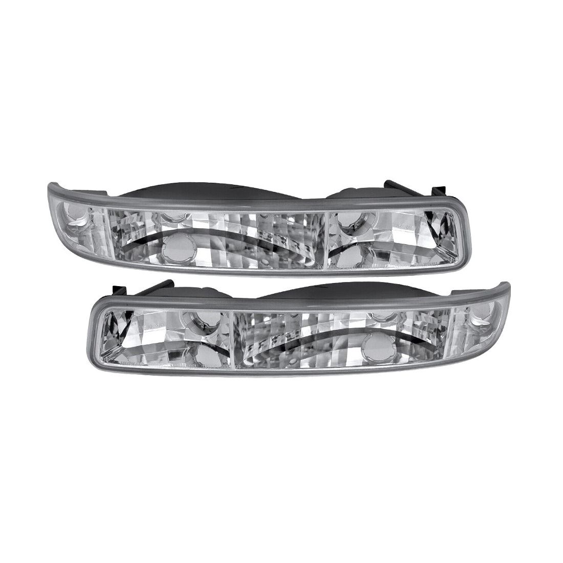 Bumper Lights Clear Parking Signal Lamp