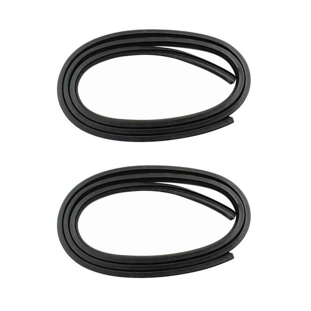 1A Rubber Door Weatherstrip Seals Pair Set Kit For 1973-1986 Chevrolet Truck