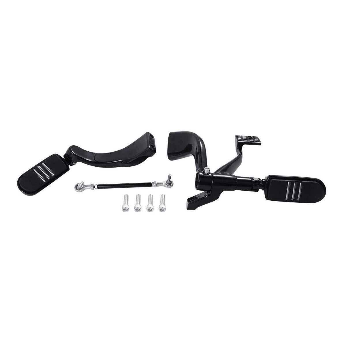 Mid For 2004-2013 Harley-Davidson Sportster 1200 Foot Pegs Levers