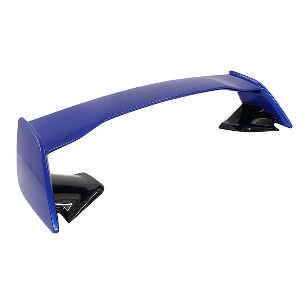 Fits 22-24 Subaru WRX 5th Style Trunk Spoiler #K7X Blue W/ Gloss Black Leg