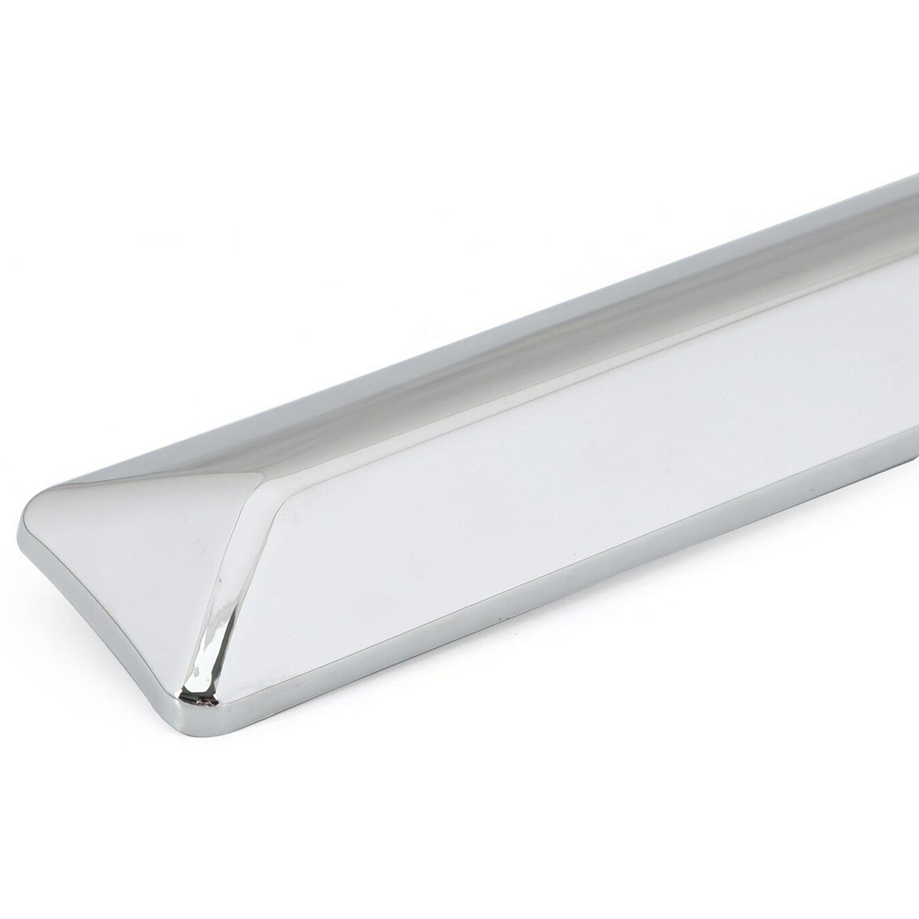 Chrome Front Bumper Upper Grill Moulding Trim Fit For 500 500 07-15 UE
