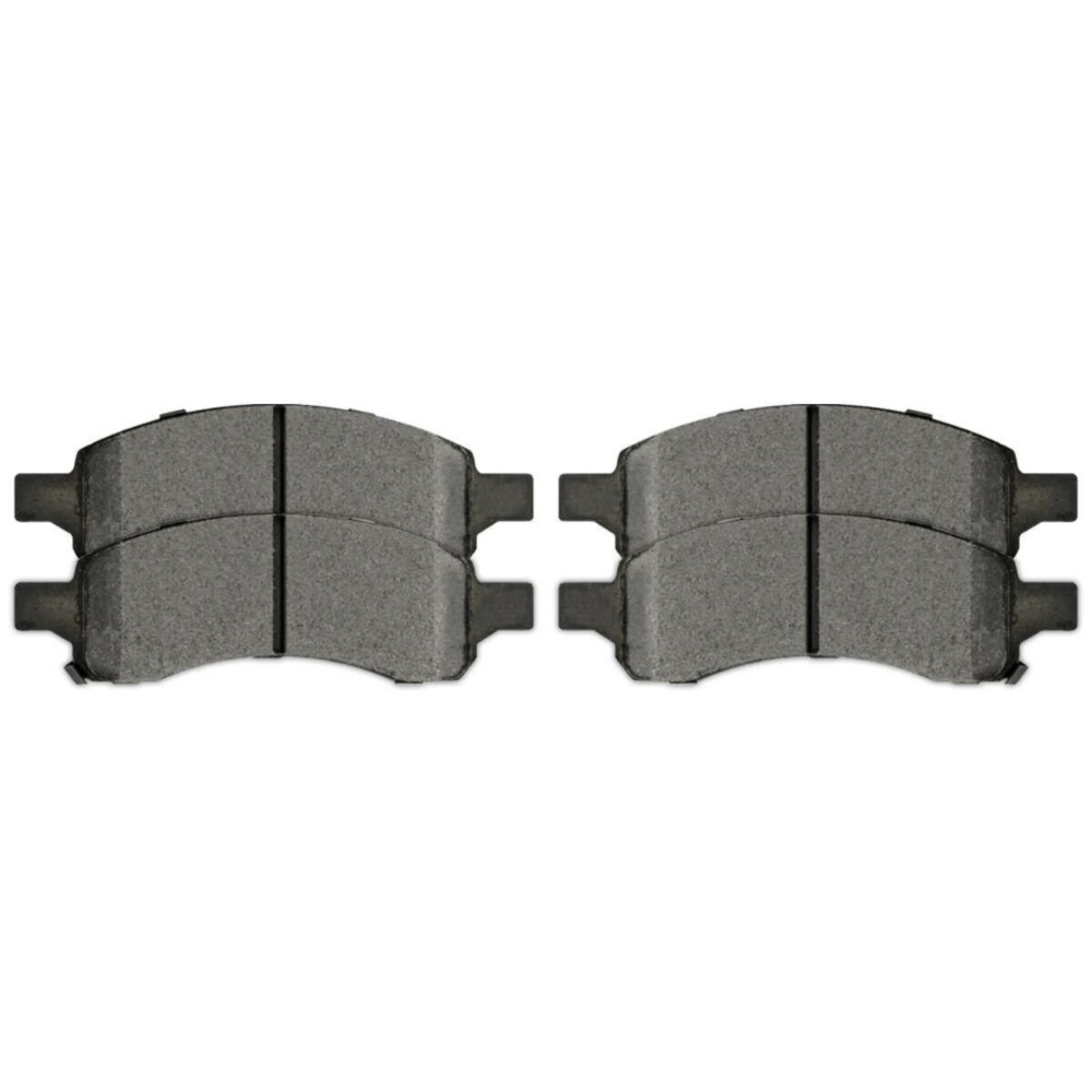 Front Drilled Slotted Brake Rotors & Pads For Buick Chevrolet GMC Saturn 3.6L V6
