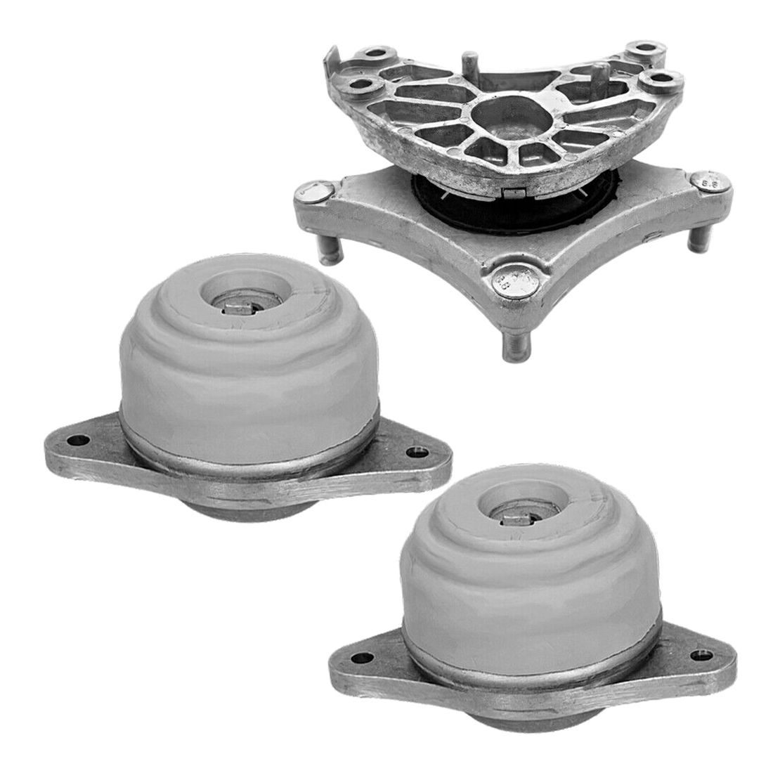 Engine Motor & Trans. Mounts Set Of 3pcs For 2008-2009 C230 4Matic 2.5L AWD