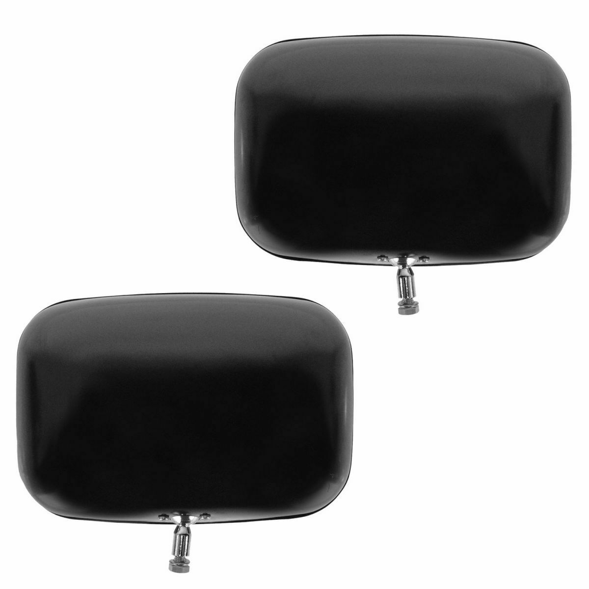 Mirrors Manual Swing Lock 5" X 8" Black LH RH Pair For 1980-1997 Ford