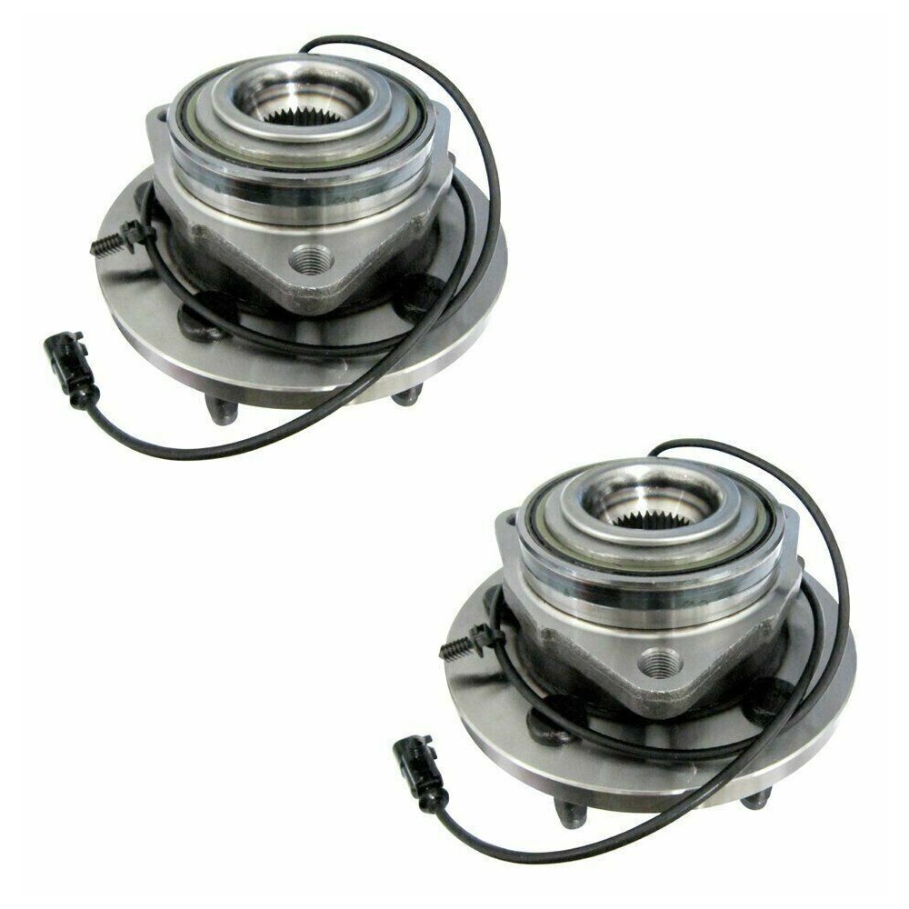 Pair Front Wheel Hub Bearing Assembly Fit 07-09 Chrysler Aspen 06-09 Durango