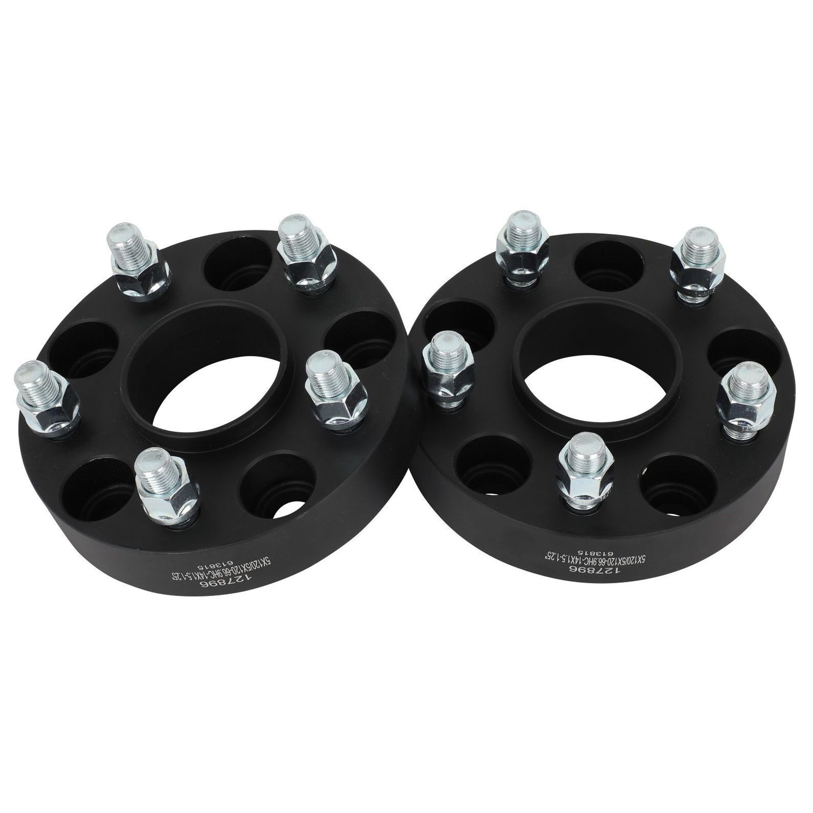 For 10-16 Buick LaCrosse Sedan 4pcs 1.25" 5x120 M14x1.5 Studs Wheel Spacers