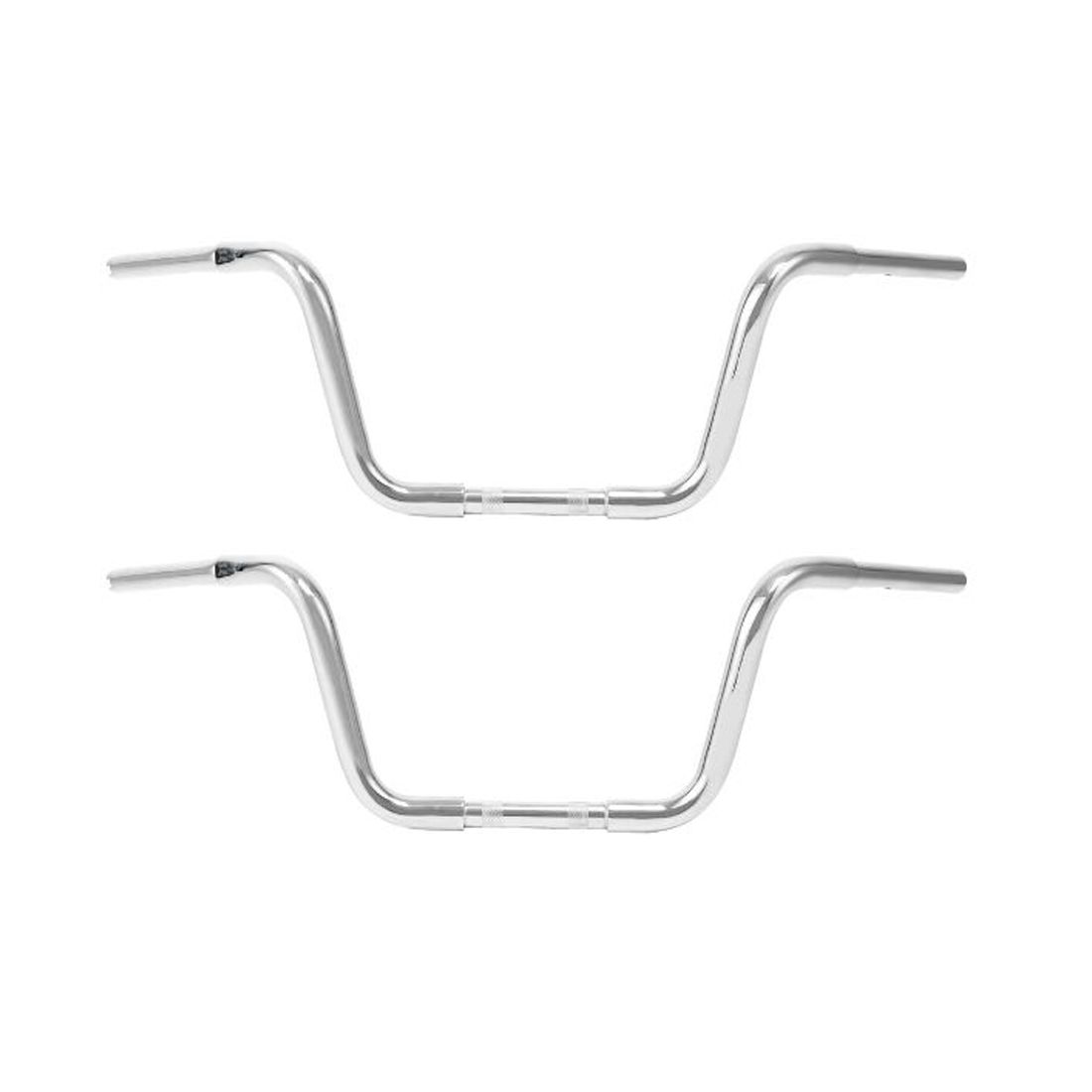 2 Sets Of - 10" Rise Ape Hanger Bar 1/4" Handlebar For Harley-Davidson XL FLST FXST