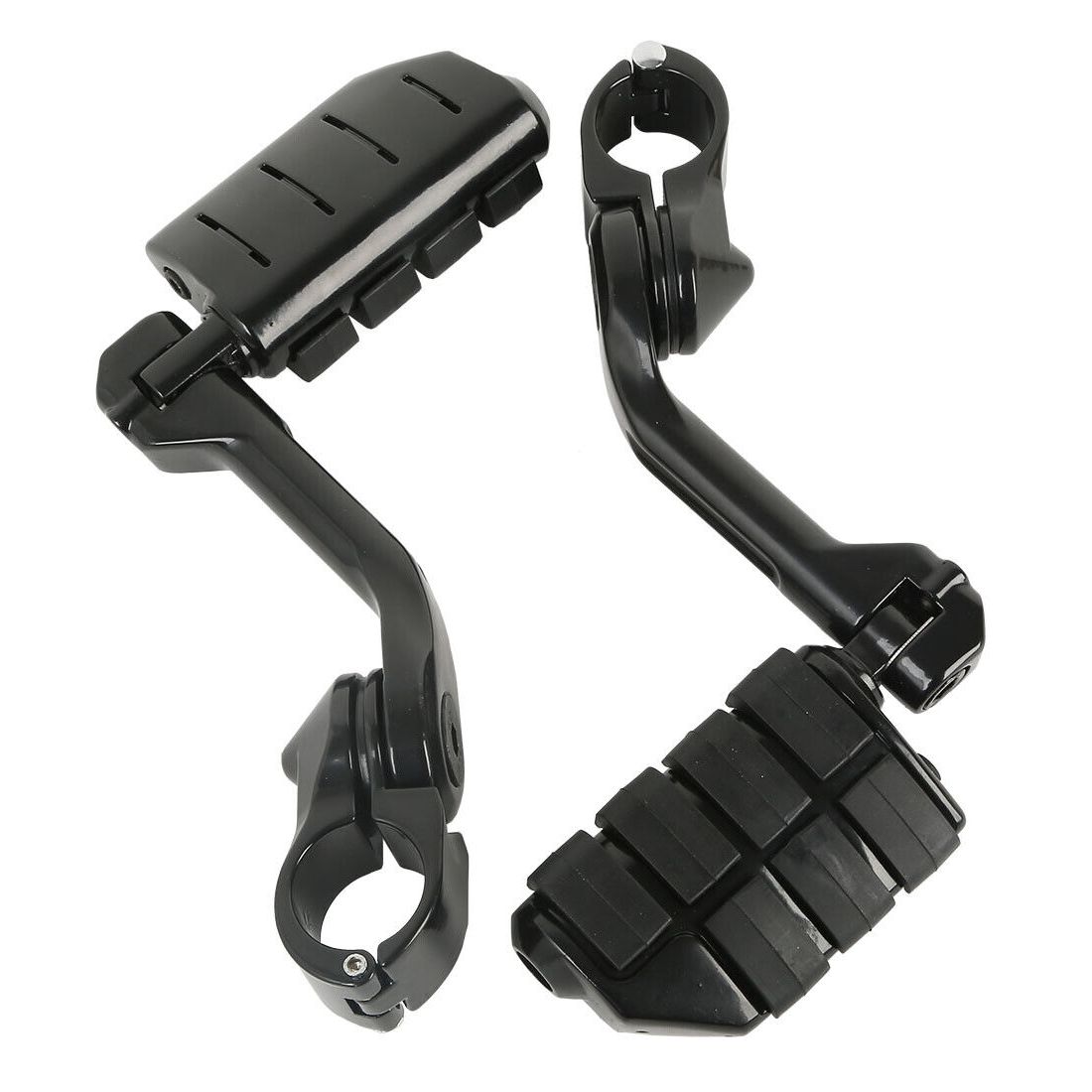 For 2009 Honda VTX1800 1-1/4" Highway Engine Guard Long Angled Foot Pegs Mount